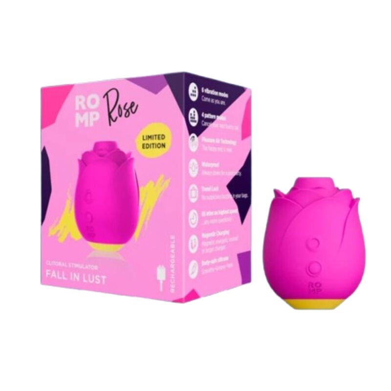 Stimulateur Clitoridien Rose 2.0 Pleasure Air Rose - ROMP