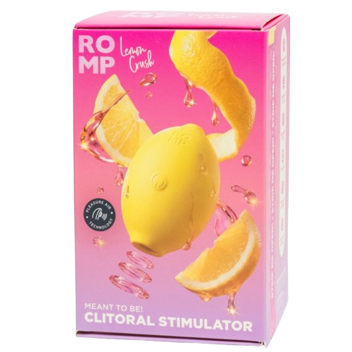 Stimulateur Clitoridien Lemon Crush Pleasure Air Jaune - ROMP