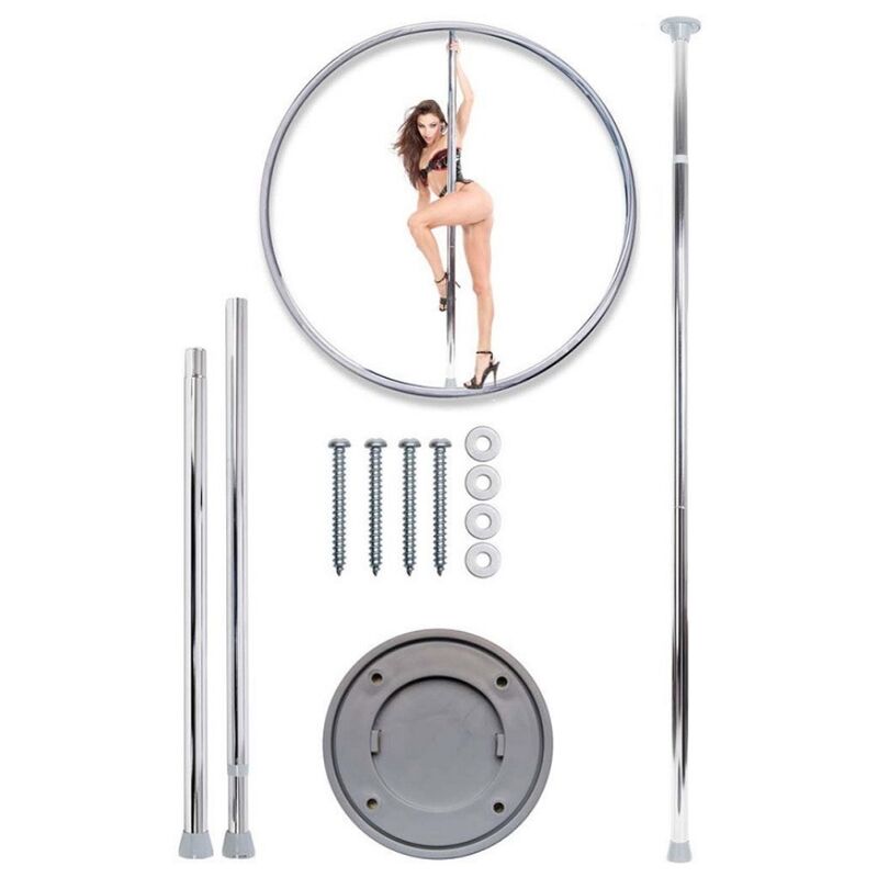 Barre de Pole Dance Strip-Tease Chromée - Fetish Fantasy Series