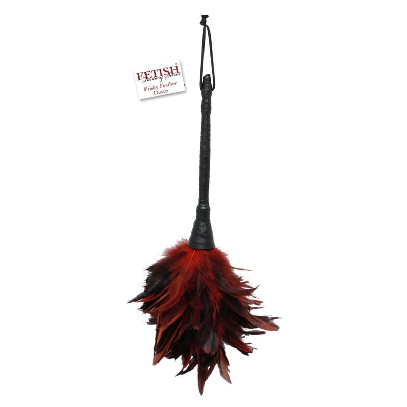 Caresseur de Plumes Noires et Rouges - Fetish Fantasy Series