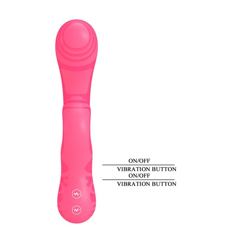 Vibromasseur Double Embout Verity Rechargeable USB - Pretty Love