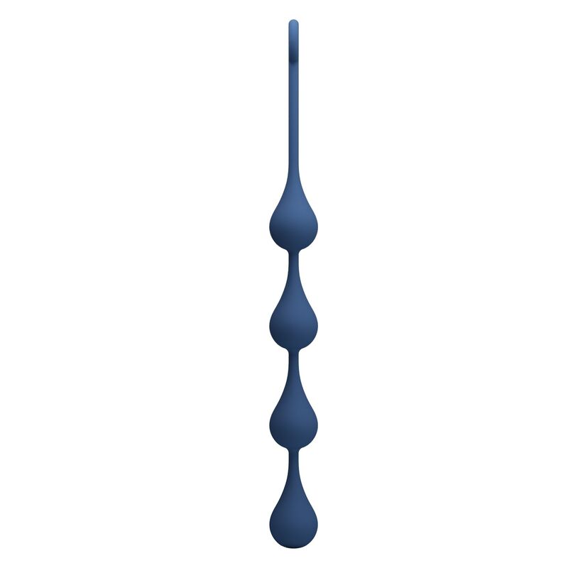 Perles Anales en Silicone Bleues Taille L - MR PLAY