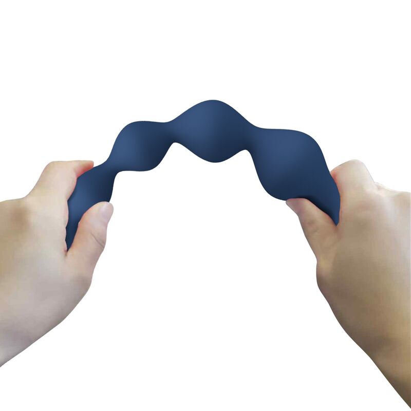 Perles Anales Silicone avec Plug Anal 20,4 cm - MR PLAY