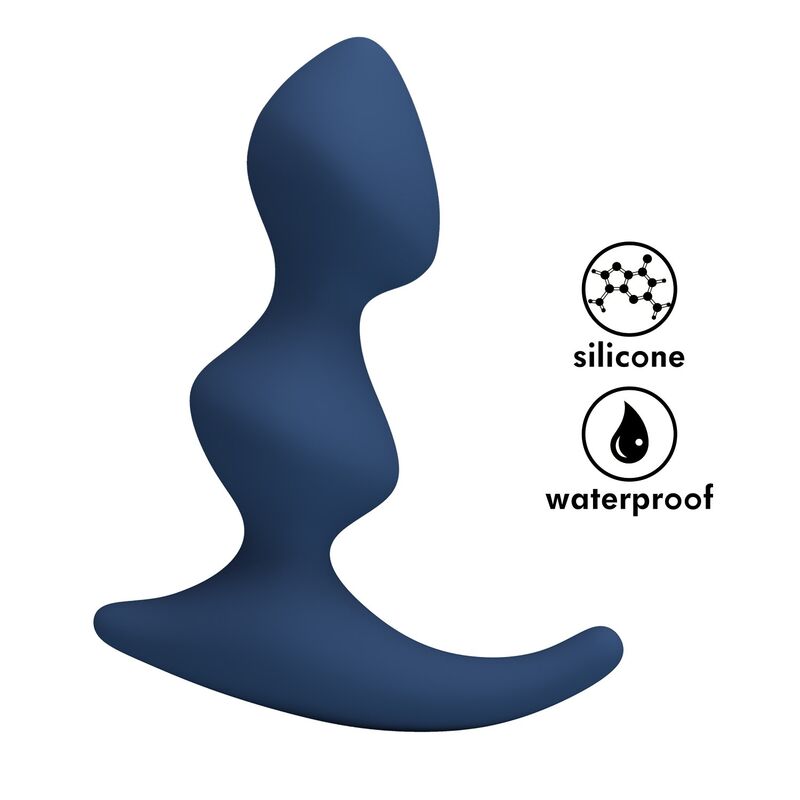Plug Anal Ergonomique Bleu - MR Play