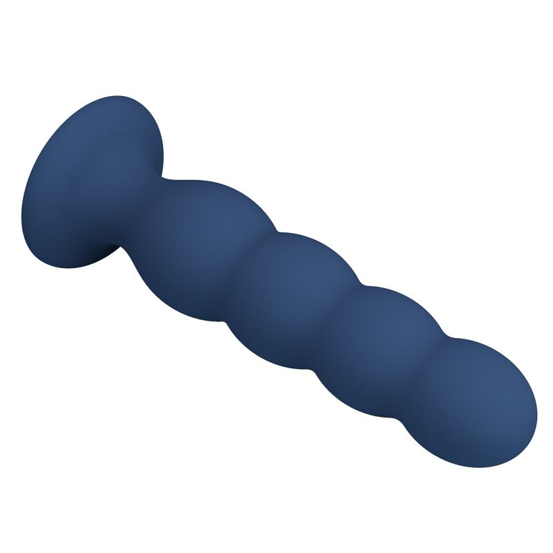 Plug Anal 4 Billes Métalliques Ventouse Bleu - MR PLAY