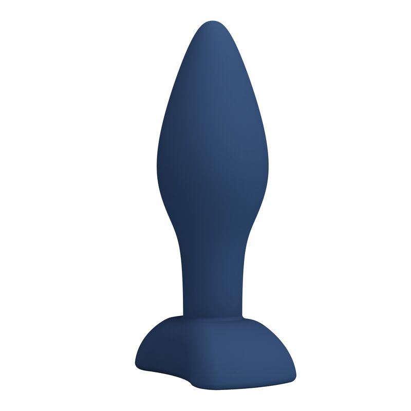 Plug Anal Conique Silicone Bleu Taille L - MR PLAY