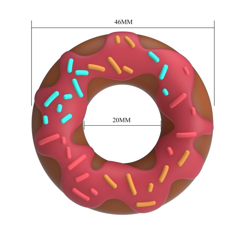Anneau Pénien Super Donut Rose - Pretty Love