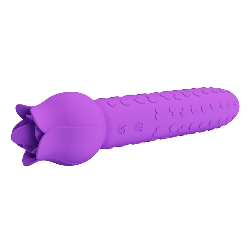 Vibromasseur Stimulateur Oral Clitoridien Dannell Violet - Pretty Love
