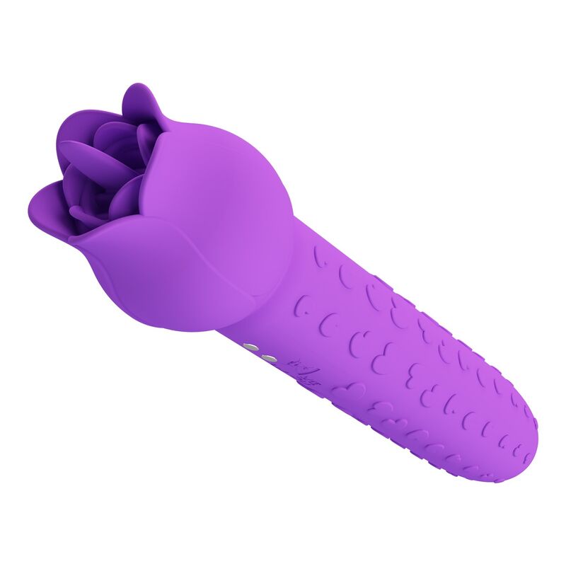 Vibromasseur Stimulateur Oral Clitoridien Dannell Violet - Pretty Love