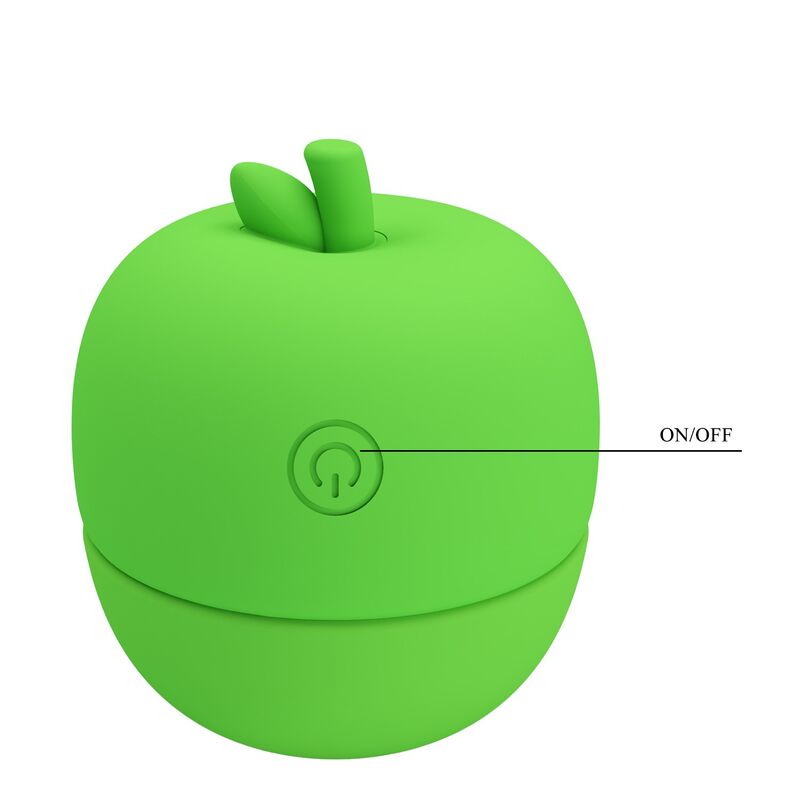 Stimulateur Clitoridien Effet Langue Rechargeable Vert - Pretty Love