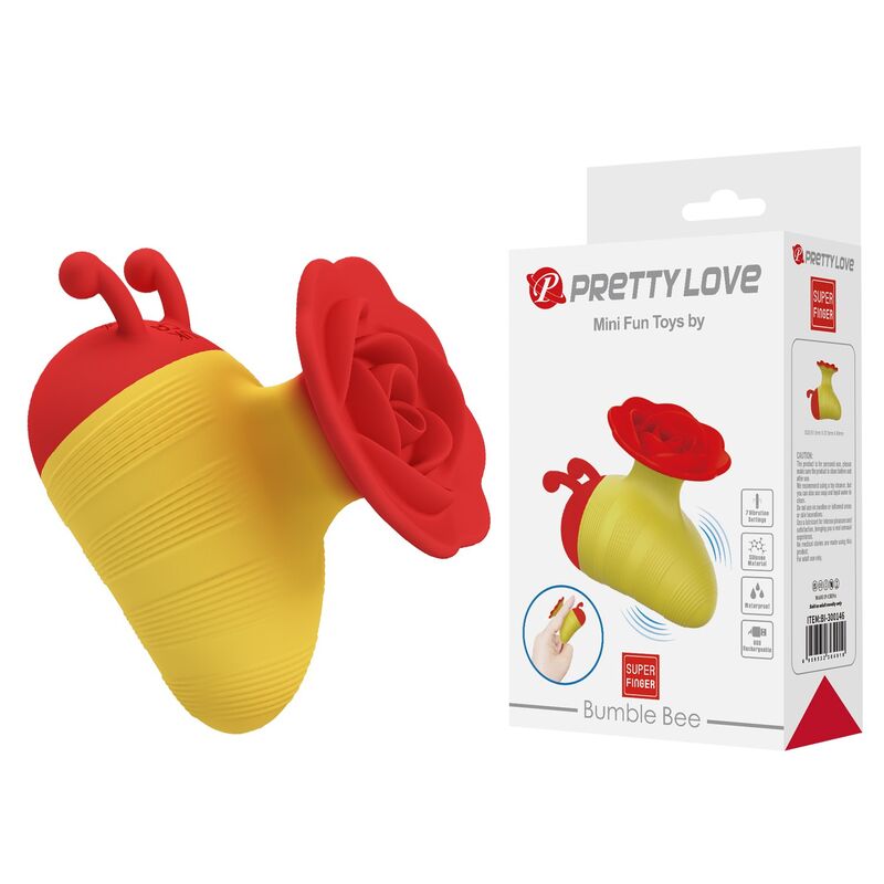 Stimulateur Clitoridien Little Bee 7 Modes Rechargeable - Pretty Love