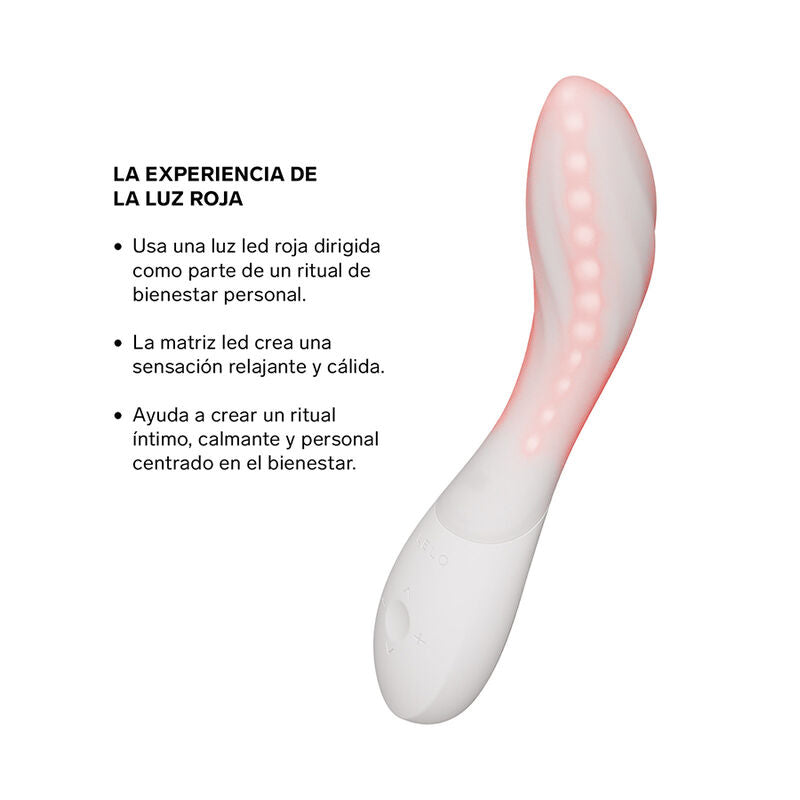 Vibromasseur Mona Spectra Lumière Rouge Rechargeable - LELO