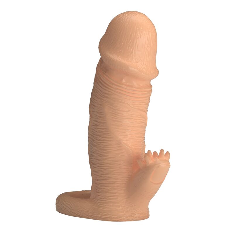 Manchon Extension Pénienne Roderic 13cm Ø3.8cm Naturel - Pretty Love