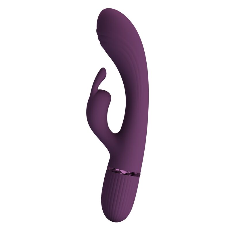 Vibromasseur Lapin Rocco 10 Fonctions Violet - Pretty Love