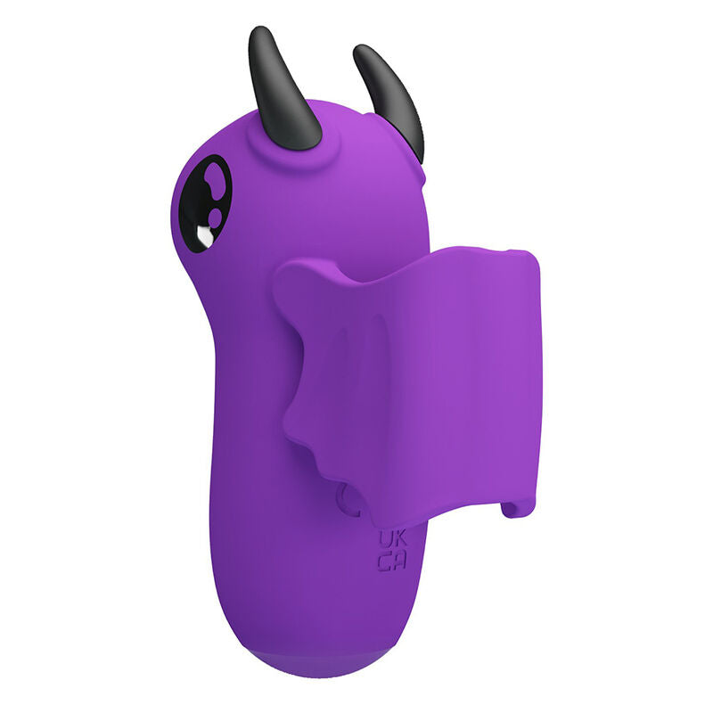 Stimulateur de Doigt Magic Devil Violet Rechargeable - Pretty Love