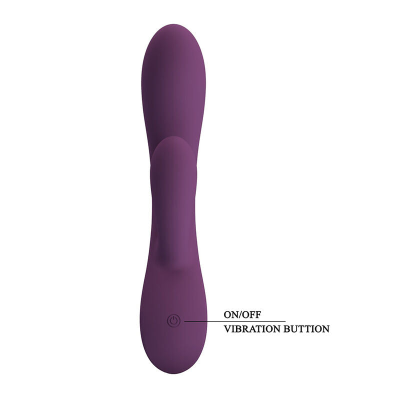 Vibromasseur Lapin Rechargeable Rosolyn 10 Fonctions - Pretty Love