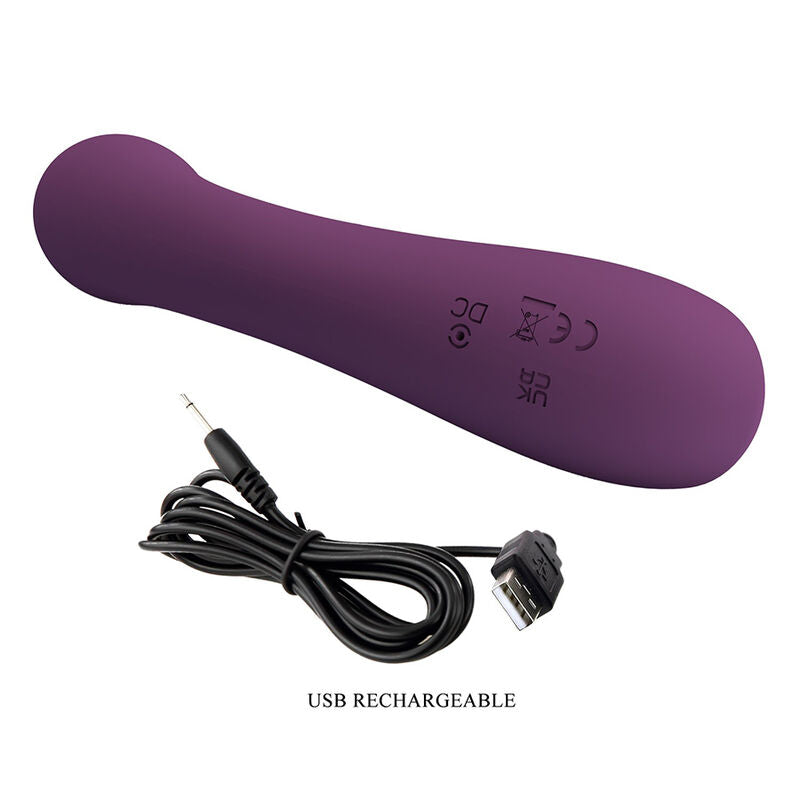 Vibromasseur Lapin Rechargeable Rosolyn 10 Fonctions - Pretty Love