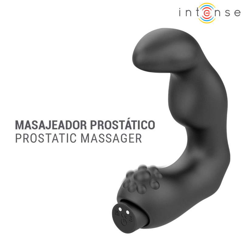 Masseur de Prostate Henry 10 Modes USB Silicone Noir - Intt For Him