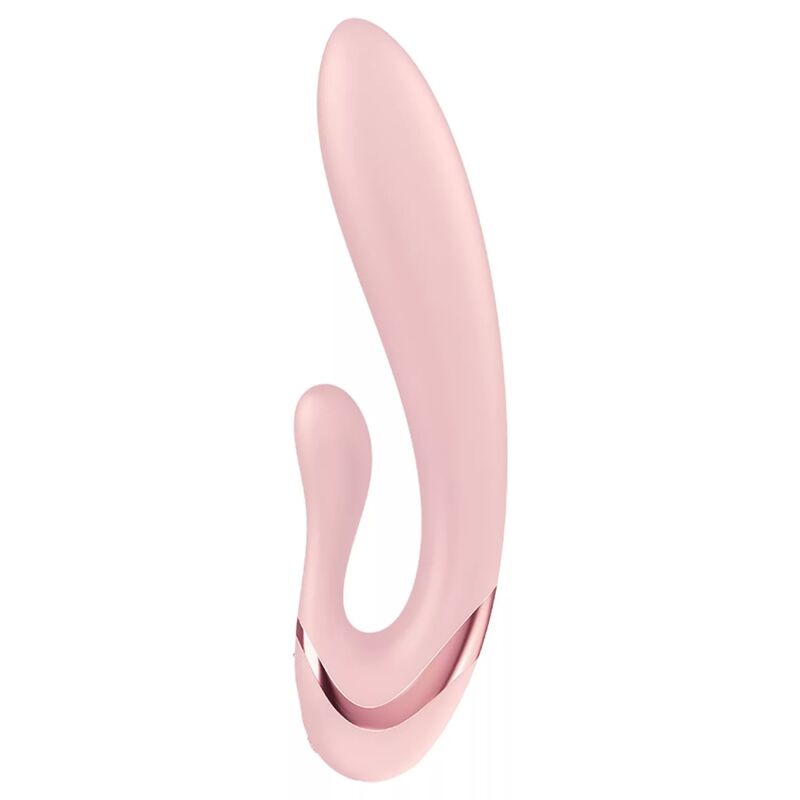 Vibromasseur Rabbit Pearl Bunny 3 Perles Rotatives Rose - Satisfyer