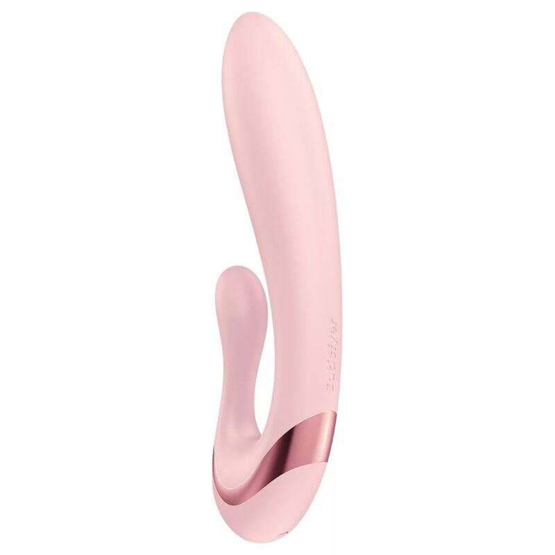 Vibromasseur Rabbit Pearl Bunny 3 Perles Rotatives Rose - Satisfyer