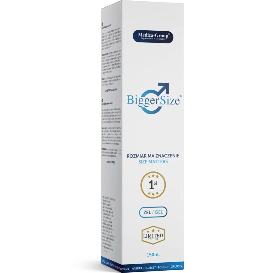 Gel Stimulant Homme BiggerSize 150 ml - Medica Group