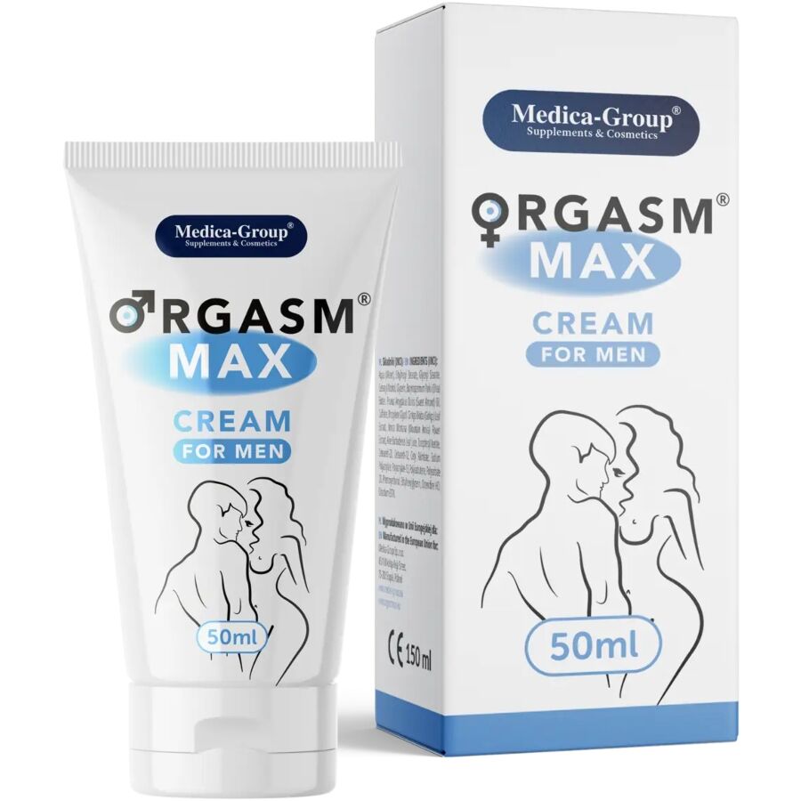 Crème Intime Orgasm Max Stimulante Homme 50 ml - Medica Group