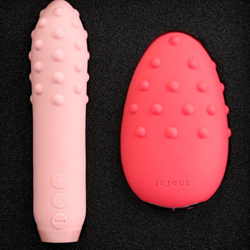 Coffret Double Vibromasseurs Rechargeables Rose - Je Joue