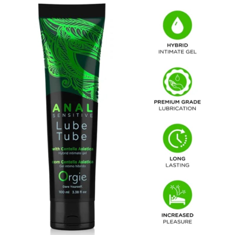 Lubrifiant Hybride Anal Sensitive 100 ml - Orgie
