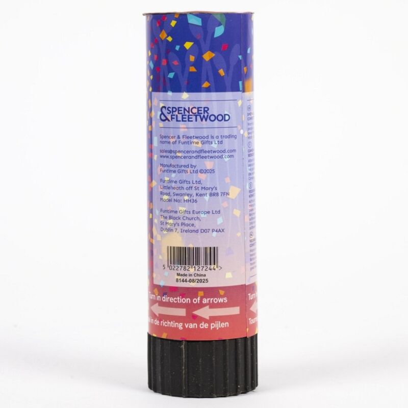 Lance-Confettis Spermatozoïdes Cumfetti 15 cm - Spencer & Fleetwood