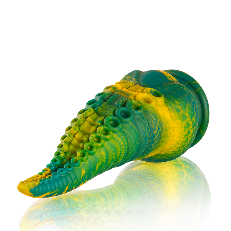 Gode Tentacule Cetus Vert Grande Taille 20,5 cm - Epic