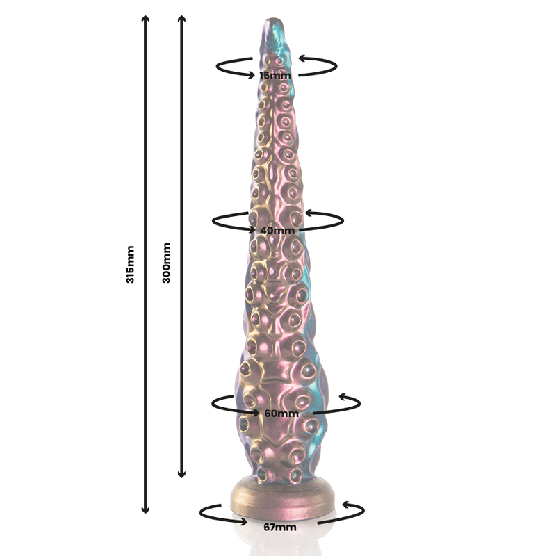 Gode Tentacule Charybde Grand Format 30 cm - Epic