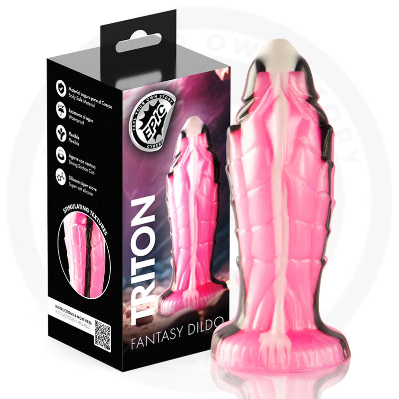 Gode Silicone Triton Mythologie 19 cm - Epic