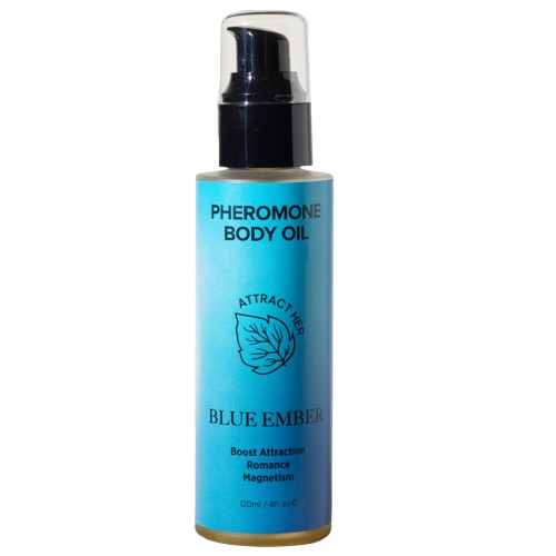 Huile Corporelle Phéromones Bloom Blue Ember 120 ml - Eye of Love