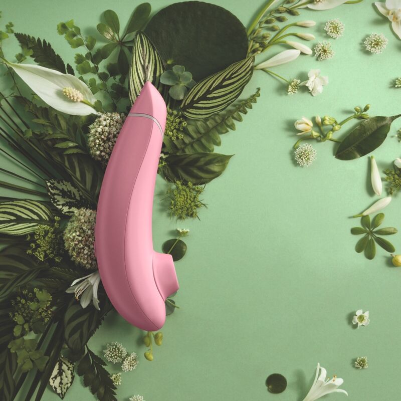 Womanizer Premium Eco Stimulateur Clitoridien À Succion 12 Niveaux Rose