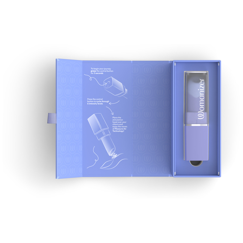 WOMANIZER - STIMULATEUR CLITORIAL À SUCCION BEAUTÉ 6 NIVEAUX D'INTENSITÉ LILAS