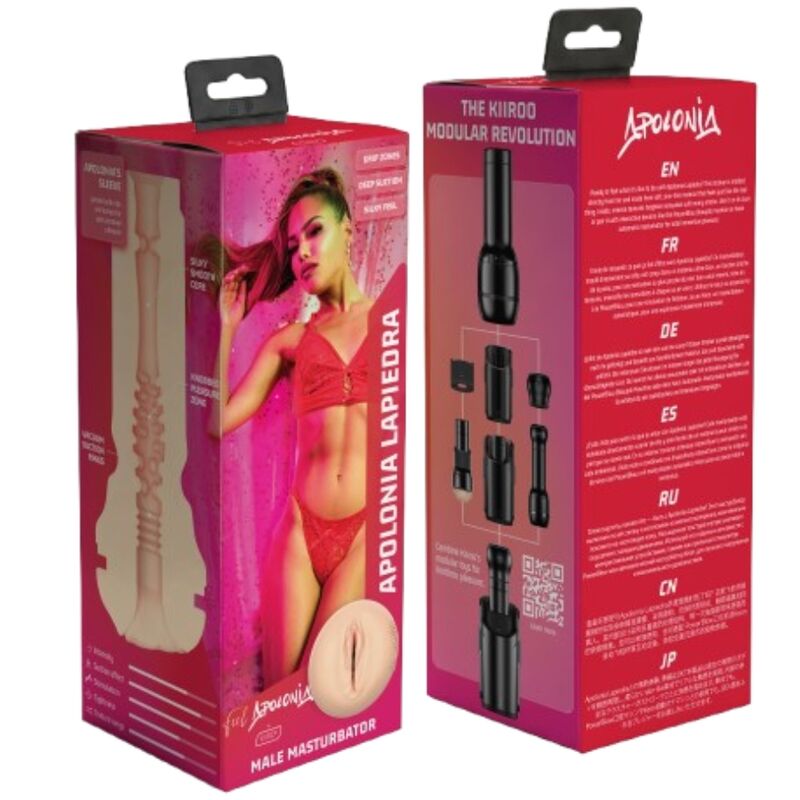 KIIROO Apolonia Lapiedra Masturbateur Masculin Vaginal