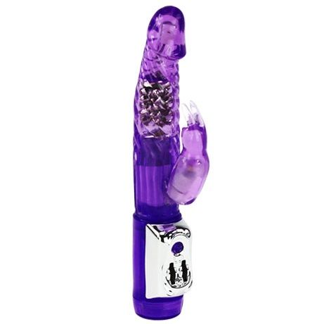 Baile - Vibro rabbit avec billes rotatives Persinal Elite - Violet