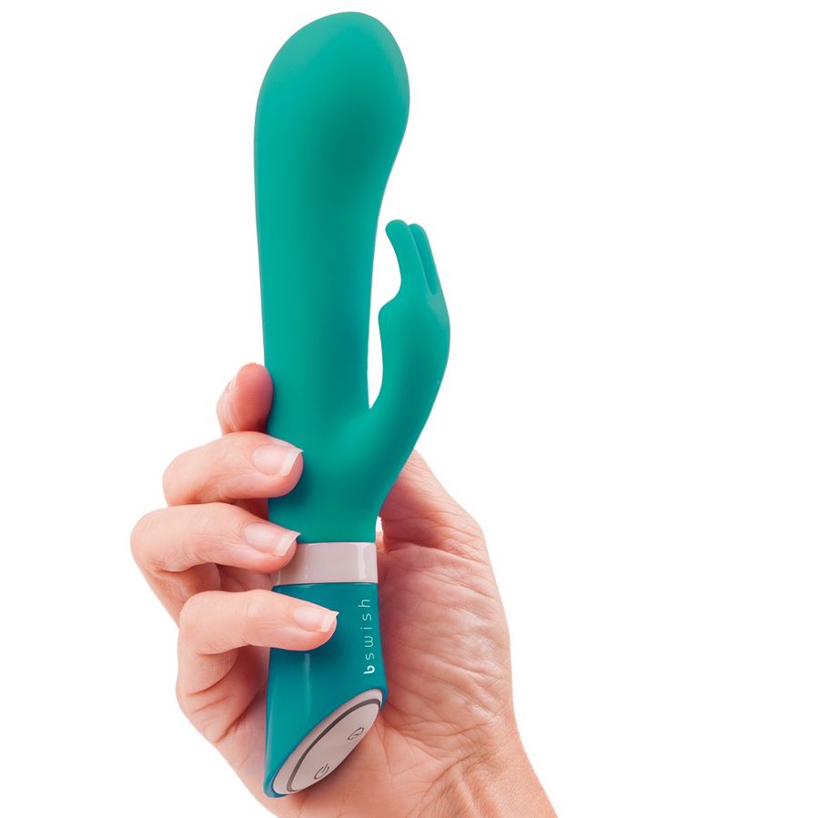 B Swish - Mini Vibromasseur Rabbit Bwild Deluxe Bunny - Vert