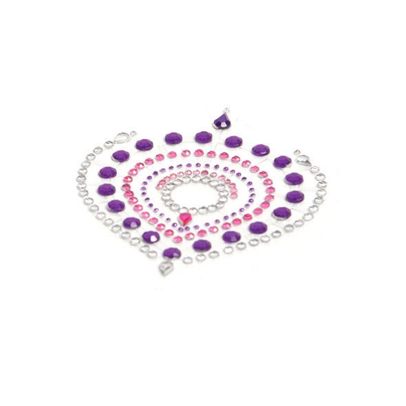 Bijoux Indiscrets - Cache Seins Flamboyant Lilas & Rose