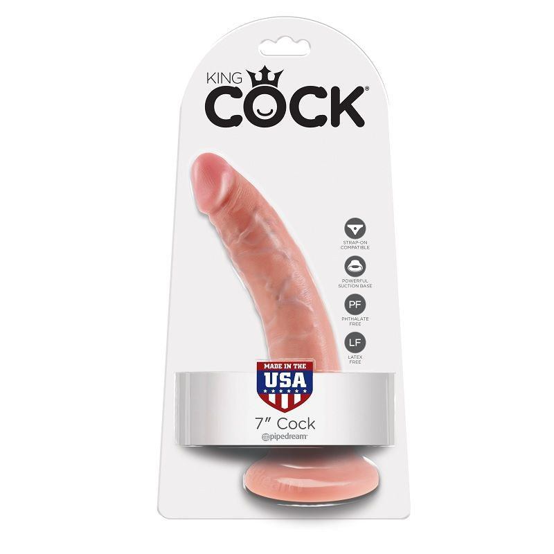 Gode Réaliste King Cock 7 Chair 17,8 cm - Pipedream