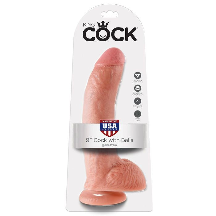 Gode Ventouse Ultraréaliste King Cock XL Chair 22,9cm - Pipedream