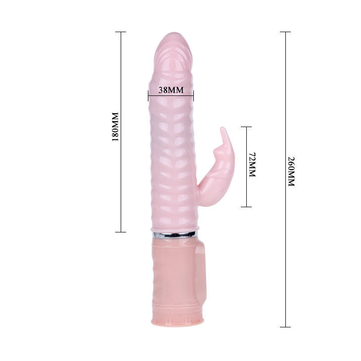 Baile - Vibromasseur Chauffant Rabbit 27 cm - Rose
