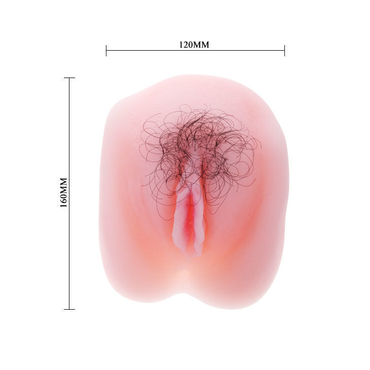 Baile - Masturbateur Vagin avec Poil en Silicone