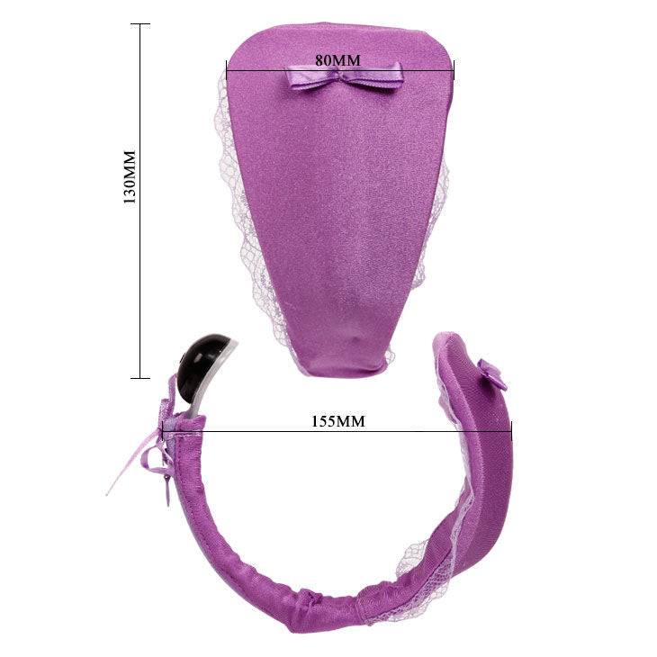 Baile - Culotte Vibrante avec télécommande - Violet