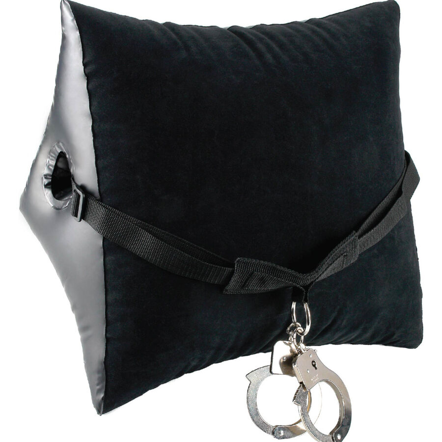 Coussin Position Deluxe Position Master avec Menottes - Fetish Fantasy