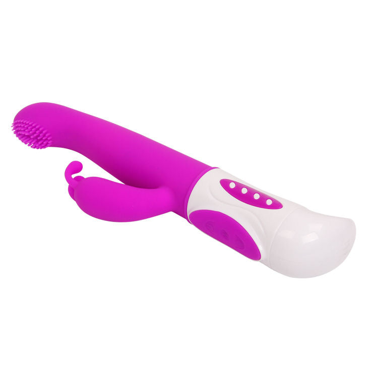 Vibromasseur Rabbit Hugh 12 Modes Lilas - Pretty Love