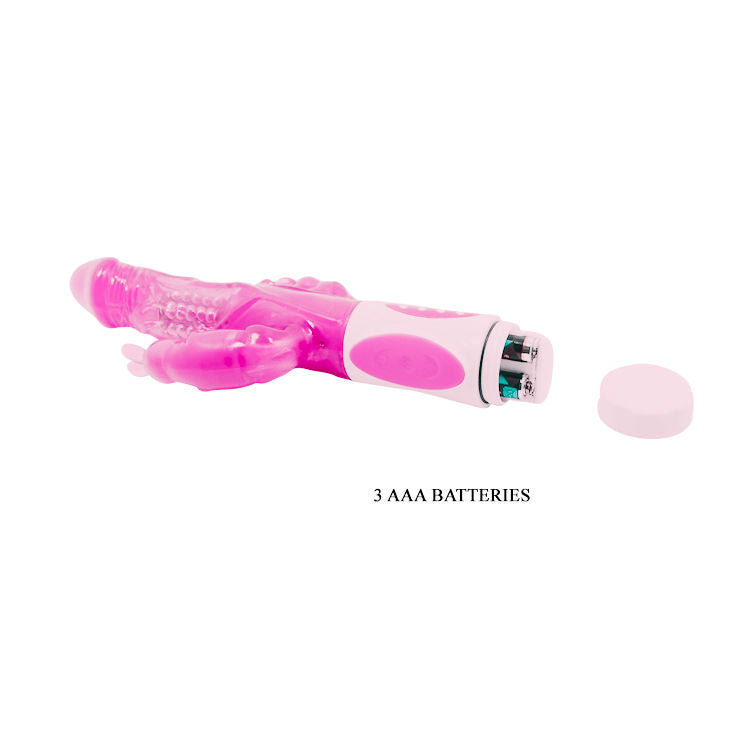 Baile - Vibromasseur Rabbit avec Stimulateur Anal - Rose