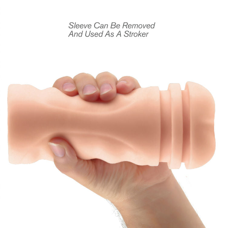 Masturbateur Automatique Mega Grip Blanc - Extreme Toyz