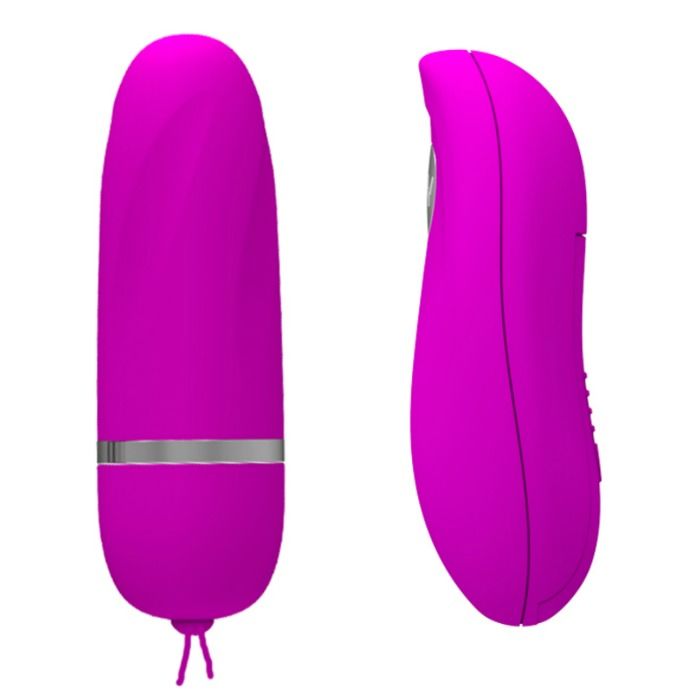 Œuf Vibrant Pretty Love Étanche Silicone Rose - Pretty Love