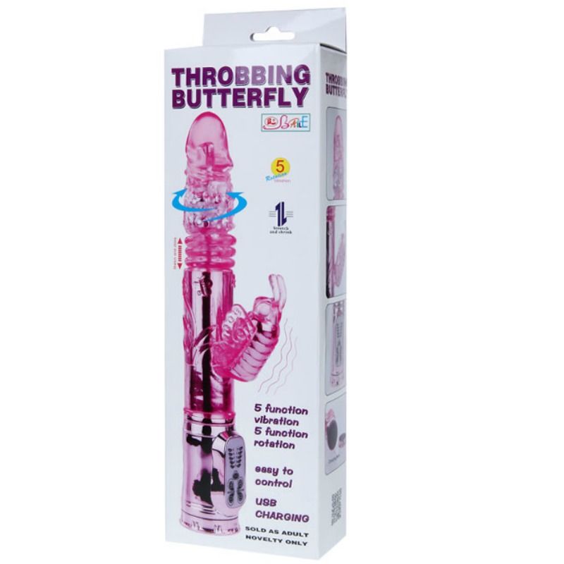 Baile - Sextoy Rechargeable Rabbit Point G en Silicone - Lilas